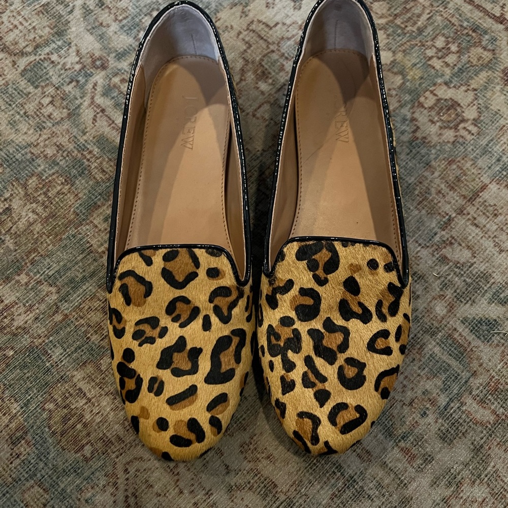J. Crew Factory Cheetah Print Loafers